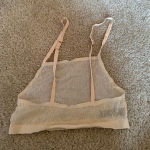 UO gold bralette